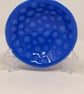 Fused Glass 'Blue Dot' Bowl