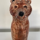 Handmade ceramic bear 