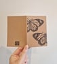 Butterfly Lino Printed Pocket Notebook - Image 7