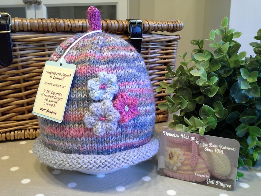 Baby Girl's Beanie Hat For Patricia