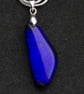 Small Blue Dichroic Glass Pendant - 1265 - Image 3