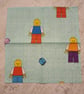 Handmade Children's Handkerchief Lego design