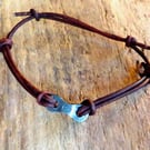 Single Bike Chain Link Bracelet, Unisex, ideal for cyclists, mountain bikers
