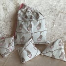 LITTLE MONKEY 3  LITTLE BEAN BAGS RICE FILLED THROWING OR JUGGLING GAME & BAG