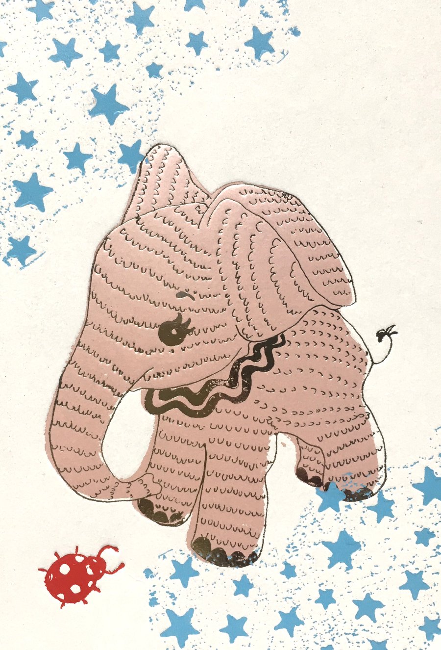 Baby Elephant - Greetings Card