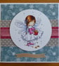 Happy Christmas Card - Fairy - Image 3