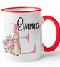 Personalised Name Bunny Rabbit Initial and Name Variations - Image 9