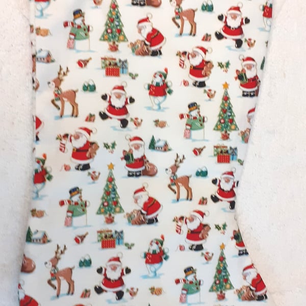 Santa Claus and friends Christmas stocking