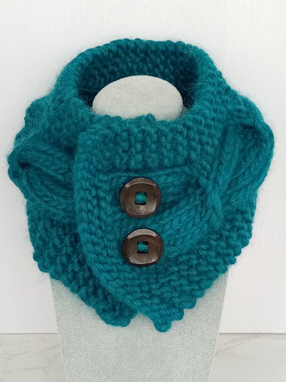 Cable Knit Neck Warmer The Chunky Collection 100% pure wool 