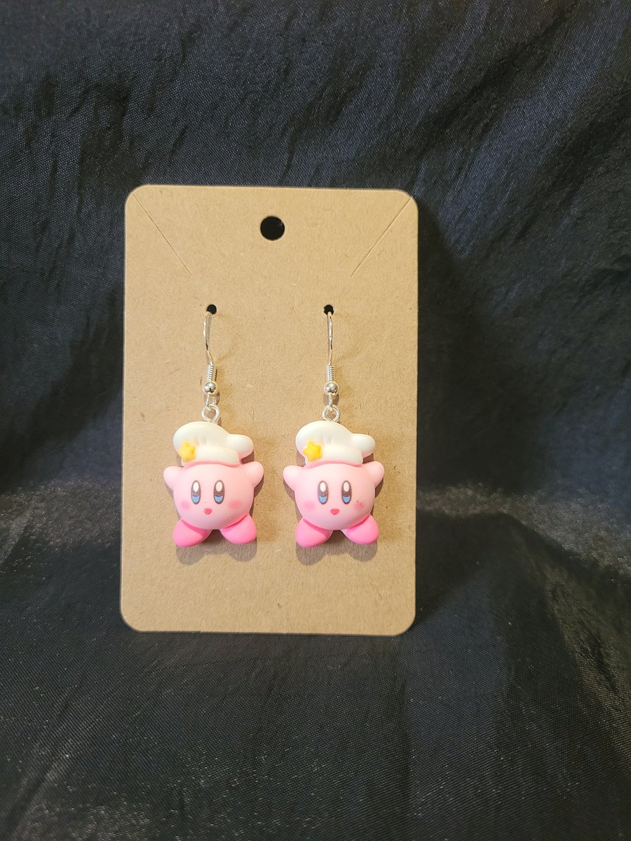 S925 Sterling Silver Earrings - Clay Chef Kirby