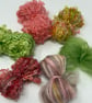 Scarf Kit: Peony Pink Luxury Textured Wool Felt Scarf Kit - Image 5