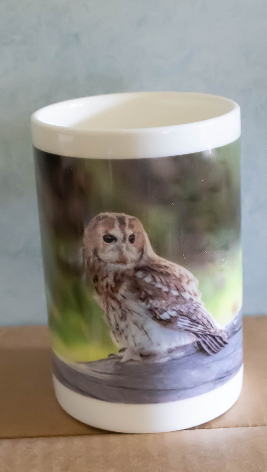 Porcelain Mug - Tawny Owl