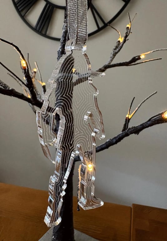Predator themed Christmas Tree Decorations