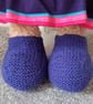 KNITTING PATTERN PDF Lobelia Boots for Teddy - Image 1