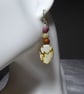 Sterling Silver & Gemstone Single Earring