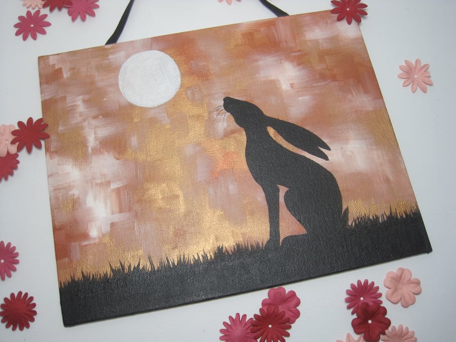 Hare original painting