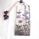 Up Cycled Card and Beaded Bookmark 3