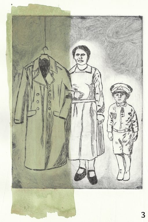 Invisible Dad, Result of War