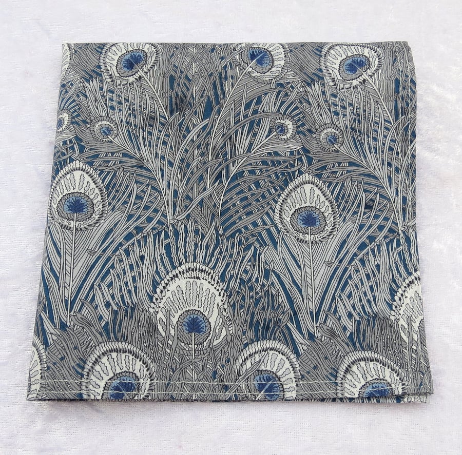 Pocket Square, Liberty Tana Lawn, gents handkerchief