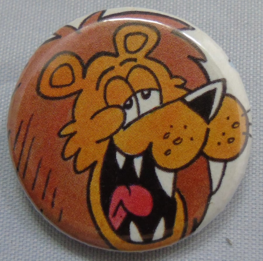 Comics Badge - Lion