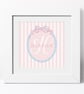 Regency Stripe Personalised Print for Her - Image 4