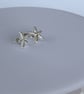 Fine Silver Starfish Stud Earrings - Image 5