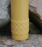Beeswax Celtic Wave Candle (9cm) Hand Poured - Image 2