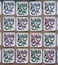 'Lovely You' Mini Print Card, Greens - Image 5