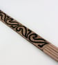 Pyrographed bookmark (tattoo) - Image 1
