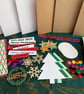 Christmas Card Making Kit - Plastic Free Craft - Image 5