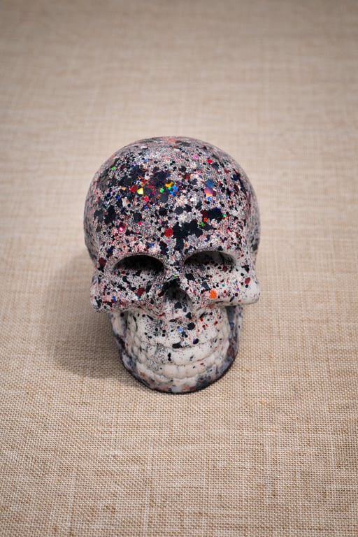 Handmade Eco-Resin skull
