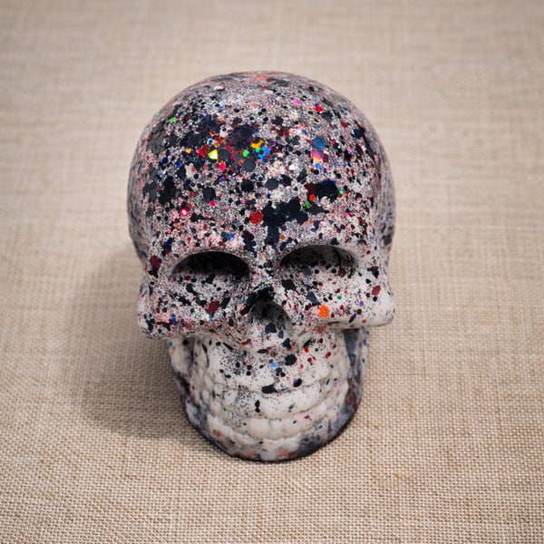 Handmade Eco-Resin skull