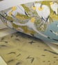 Gannets, sea birds - Original hand cut limited edition linocut print - Image 5