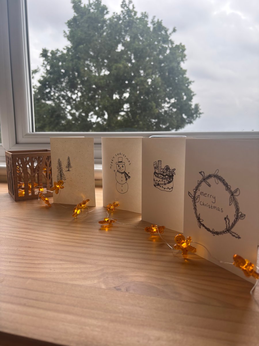 Pack of 4 Christmas cards 