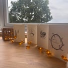 Pack of 4 Christmas cards 
