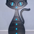 Black and Blue Cat Jewellery Box – 3D Printed with Love 