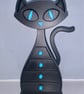 Black and Blue Cat Jewellery Box – 3D Printed with Love 