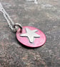 Copper and Silver Star Necklace - Image 4