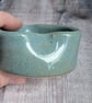 Speckled turquoise ceramic heart tealight holder  - Image 3