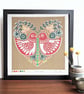 Love Birds - brown - Image 1