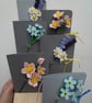 Medium Felt Flowers Card  - Cherry Blossom - Image 7