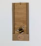 Pyrography wooden bee bookmark, gift for a bee lover - Image 8