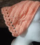Crochet Dragonfly Bandana - Sparkle Peach - Image 5