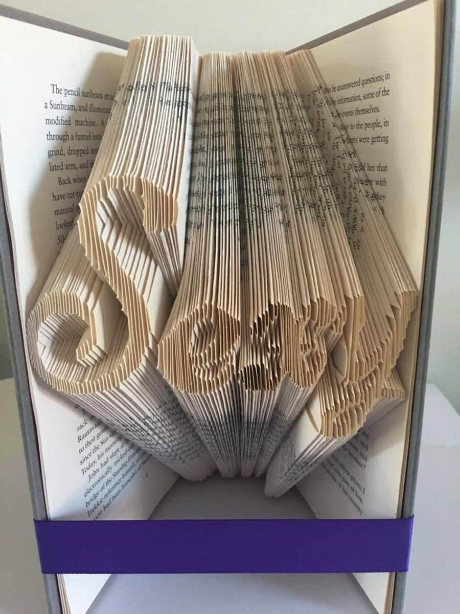 Sexy MMF Book Folding Pattern - EMAILED PDF PATTERN