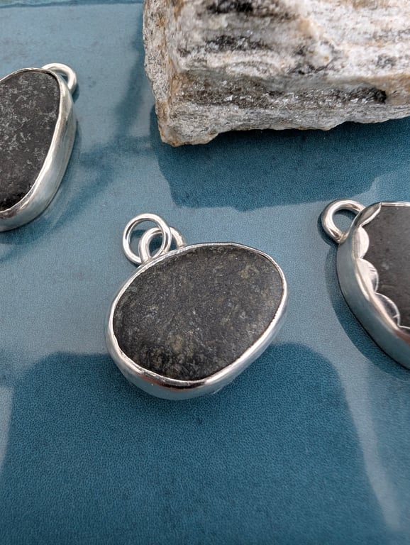 Perfectly Imperfect - Newgale Pebble Pendant 