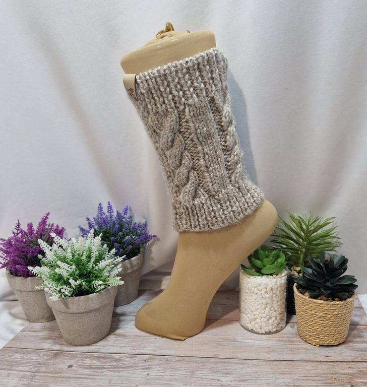 Ankle Warmers hand knitted to keep you warm