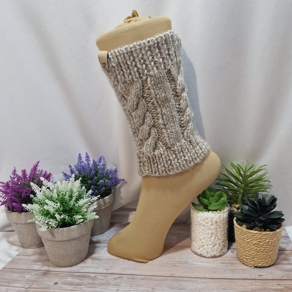 Ankle Warmers hand knitted to keep you warm