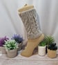 Ankle Warmers hand knitted to keep you warm - Image 1