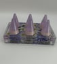 Resin Ring Holder with Dried Flowers, Amethyst and Rose Quartz - Image 8