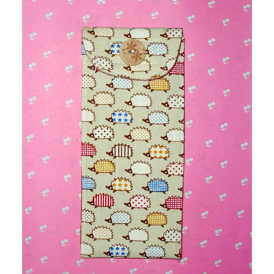 Glasses case - Hedgehogs